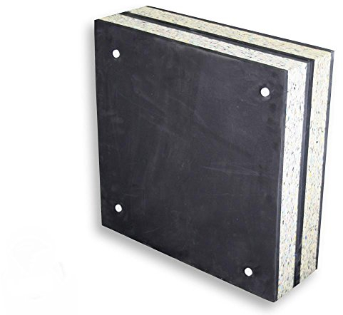 Stronghold Schaumscheibe Black Edition Superstrong 60x60x20 cm – robuste Pfeilfangscheibe für Bogenschießen bis 70 lbs – witterungsbeständige Zielscheibe aus Schaum