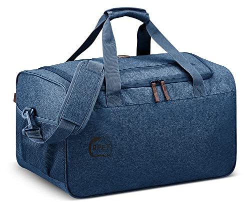 DELSEY Paris – MAUBERT 2.0 – Weiche Reisetasche, 28 cm x 50 cm x 29 cm – 41 L – XS – Blau