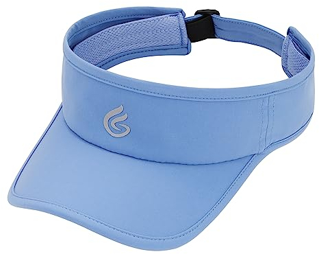 Gisdanchz Sun Visor Damen Schirmmütze Sonnenschild Sonnenkappe Damen Visor Cap Herren Sonnenvisier Tennis Kappe Visoren für Herren Cappy Sommer Sonnenschutz für Kopf, Blauer See
