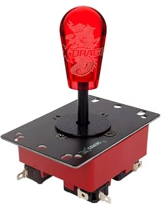 UYXOERA Fourniture spéciale de accessoires de genou pour consoles de jeu, jeu d'arcade joystick à monter soi-même (bâton [windows]