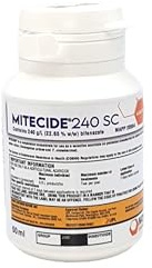 Mitecide 240 SC Spider Mite Killer Insecticide – Professional Bifenazate Formula – Controls Red Spider Mites & Mites on Protected Crops – Indoor & Greenhouse Use – 50ml / 250ml (50ml)