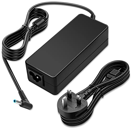 Goodovo 90W Laptop Charger Compatible with HP ProBook G3 G4 G5 G6 G7-430 440 450 455 470, EliteBook G3 G4 G5 G6-725 735 745 755 250-G7 250-G6 G5 G4 350-G2 4.5mm × 3.0mm Blue Tip Charging cable Adapter