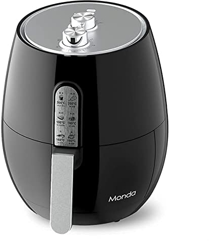 Freidora de aire para uso doméstico Freidora de aire inteligente para el hogar de 7 l Cocina antiadherente sin aceite Temporizador de 60 minutos y control de temperatura ajustable con control de