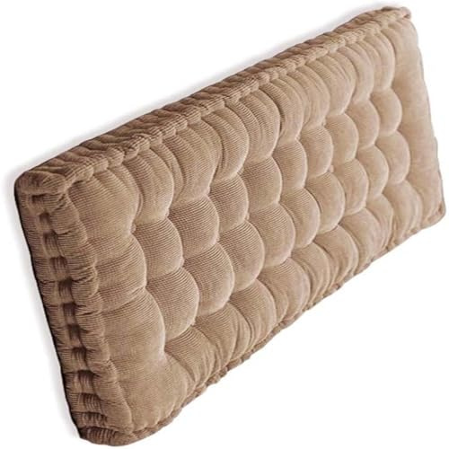 MSNCS Coussin De Banc Épais Coussin De Canapé Long Intérieur,Coussin De Banc De Jardin,Coussin De Banc De Salle À Manger Rectangulaire Coussin De Sol Coussin De Siège Tapis(E,150x60cm/60x24in)