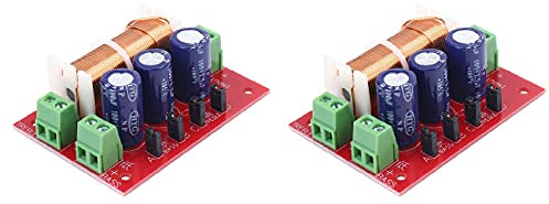 SRMAN 2X 400W Lautsprecher Frequenz Weiche 2 Wege Hoch Niedrig 4-16 Ohm Frequenz Teiler für Lautsprecher