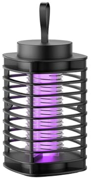 Anti - moustique intérieur, lampe électrique anti - moustique pour la maison, anti - moustique portable intérieur - noir. (1 pièce)