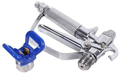 Nuova Pistola a Spruzzo di Vernice Ad Alta Pressione in Acciaio Inossidabile con Manico Ergonomico per il Rivestimento per il Corpo 'auto e la Costruzione di Box/Cover