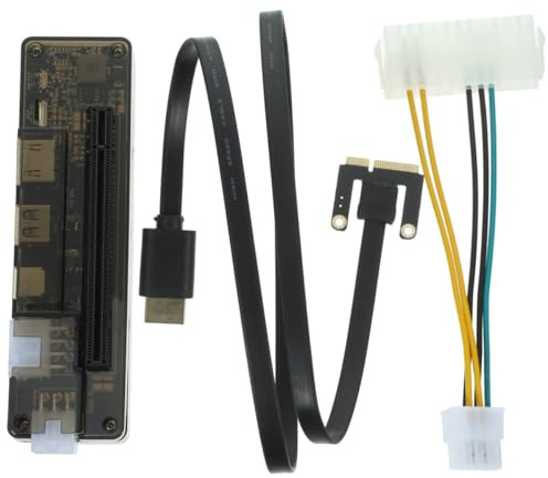Tofficu Dock Per Scheda Esterna Stazione Docking Per Scheda Video Portatile Adattatore Pci-e Per Laptop Compatibile Diverse Schede Grafiche Informatici Supporta Massima Porte Usb