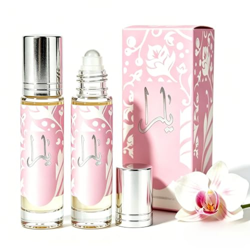2 stycken 10 ml feromonparfym, kvinnor, roll-on, feromon, parfym, damer, bärbar doft för kvinnor, blommiga och fruktiga dofter, parfym, kvinnor, långvarig parfym, förstärkt utseende