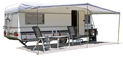 Eurotrail Toldo universal para caravana (420 x 240 cm), color gris