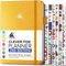 Clever Fox Planner 2nd Edition - Agenda settimanale e mensile per obiettivi, organizer per la gestione del tempo e la produttività, senza data, A5 (giallo ambrato)