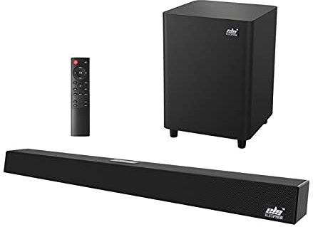 ICOSAR Sound bar 120 W 2.1 TV Soundbar Home Theater Sistema Audio Altoparlante Bluetooth Sound Bar Supporto Subwoofer Altoparlanti Coassiali Ottici Per TV