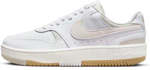 NIKE Gamma Force Women s Shoes, Sneaker Donna, Bianco Rosa Chiaro Beige, 38 EU
