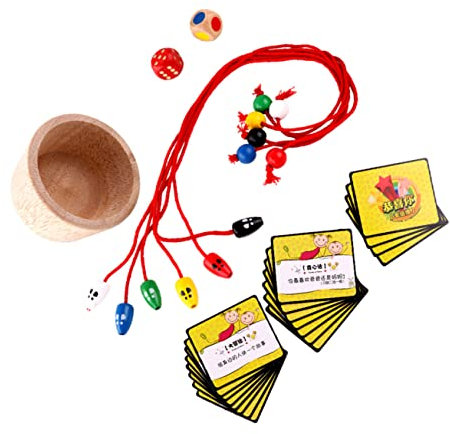 CIYODO Educational Board Game Toy Wooden Mouse Catching for Year Olds Year Old Boys Early Learning Interaction Game for Boys and Girls Toys