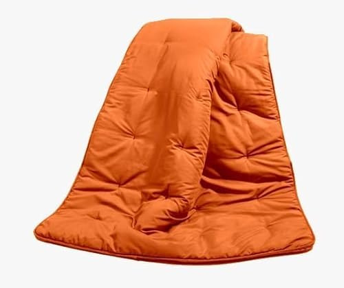 Corredocasa Plaid Imbottito Trapuntato Multiuso Made in Italy- Morbido e Accogliente, Ideale per Soggiorno, Letto e Relax - Coperta Elegante e Decorativa (Giallo/Arancio, Piccolo 120x160)