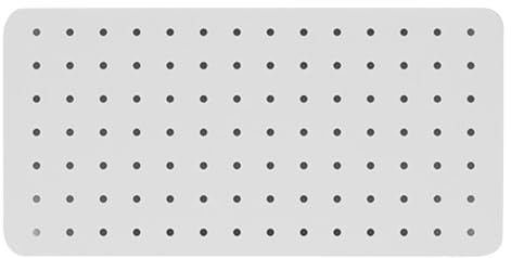 Panneaux de rangement muraux pour chambre à coucher - Panneaux perforés faciles à installer pour écouteurs, stylos, ciseaux, tasses