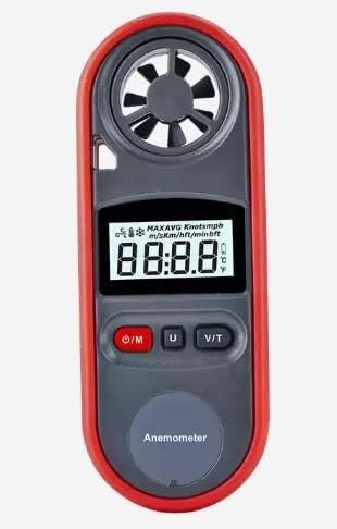 SdaryWare Anemómetro barómetro Digital WT816A