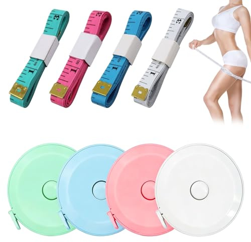 8 Pcs measuring tape for body measurements,Measuring Tape Body, Fabric tape measure body,Dual Sided 60 Inch/1.5M tape measure sewing for Measure Chest,Length,Waist,for Sewing, Dessmakers,Clothing