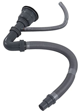 Tomantery Tuyau de Vidange de Crépine D'évier de Cuisine pour un Drainage Rapide, Facile à Installer, Pratique à Connecter pour les Raccords de Cuisine, les Appareils électroménagers – Fil D'Acier