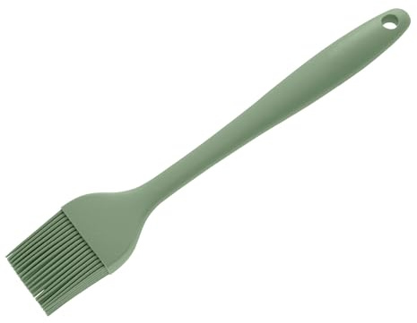 Wiltshire Silicone Pastry Brush, Basting & Glazing Brush, Moss, 25.3x4.5cm | Silicone Bristles, Heat-Resistant Utensil, Non-Stick, Non-Scratch