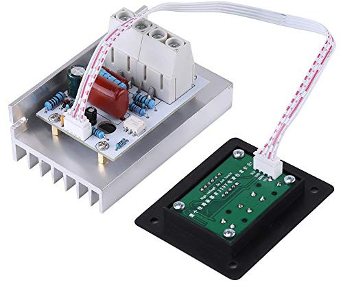 10000W SCR Regler Dimmer AC 220V 80A Spannungsregler PWM-Regler SCR-Speed Control-Dimmer-Thermostat | Überstromschutz, Einstellbare Ausgangsspannung, Großer Kühlkörper, Haushaltsgeräte, Heizgeräte, DIY-Projekte, Werkstatt