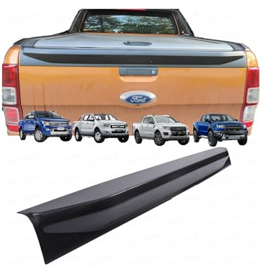 JHCHAN Heckklappe Abdeckung Heckspoiler für Ford Ranger 2012-2022 Wildtrak Raptor XL XLT Stormtrak Wolftrak Thunder Ohne Hardtop