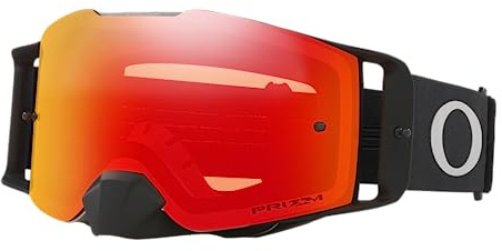 Oakley Front Line MX Tuff Blocks Black Gunmetal w/PRIZM MX Torch Iridium Large