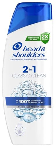 Head & Shoulders Classic Clean 2in1 Anti Dandruff Shampoo, 330ml