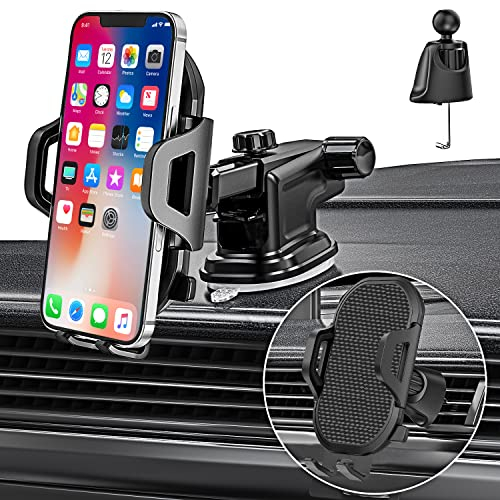 Handyhalterung Auto,3in1 KFZ Handyhalter Lüftung & Saugnapf PKW/LKW Handy Halterung für iPhone 15 16 16e 12 14 11 Pro Max Mini,Samsung Galaxy A25 5G A15 A05S A13 A33 A53 A14 A34,Xiaomi Redmi Note 13