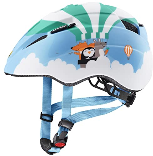 uvex kid 2 cc - lätt cykelhjälm för barn - individuell storleksanpassning - anpassad för LED-belysning - ballon matt - 46-52 cm