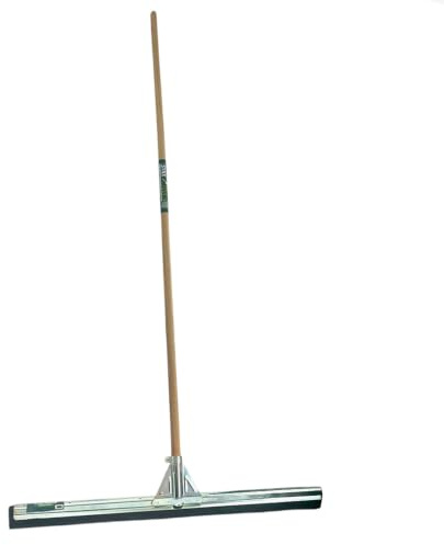 Synx Tools 75 cm Bodenabzieher mit Stiel 150 cm, Wasserabzieher, Bodenschieber und Duschabzieher für Terrasse, Badezimmer und alle glatten Böden, Gummischieber Schwarz, Bodenmopp und Bodenreiniger