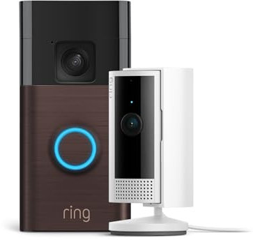 Ring videocitofono a batteria (Battery Video Doorbell) Con Videocamera interna | Installazione semplice fai-da-te (5 min.) | Ring Home: 30 gg. prova gratuita