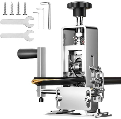 Maquina Pelacables Cobre Automático Manual, 1-25 mm Pela Cables de Electricidad, Cable de 1-25 mm de Diámetro con Manivela, Maquina de Pelar Profesional