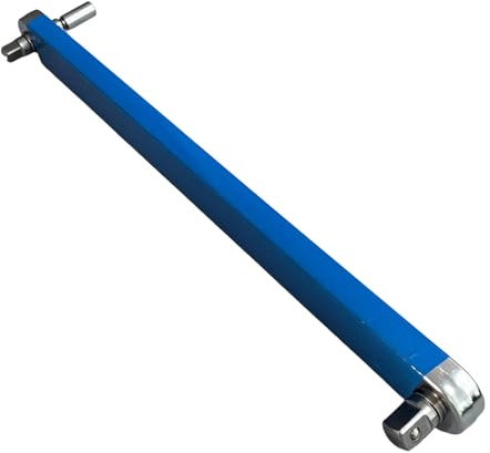 Extension Wrench | 15 Inch Tight Space Wrench,3/8in Extension Wrench with 4 Adapters, Offset -Ready Socket Wrench Tool for Hard to Reach Areas