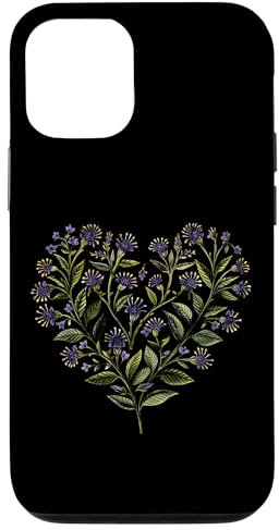 iPhone 13 Anise Hyssop Flower Girl Heart For Valentine's Day Plant Mom Case