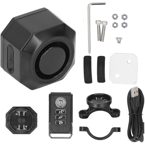 Motorcycle Alarm with Remote Anti Theft Vibration Motion Sensor Water Resistant Motorcycle Alarm System for Electric Scooter