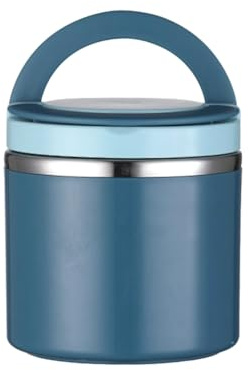 Tagtight Soup Vacuum for Hot Food, 1000 Ml Food Flask Stainless Steel Vacuum Insulated Food Jars with Handle Hot Container Vacuum Easy to Use