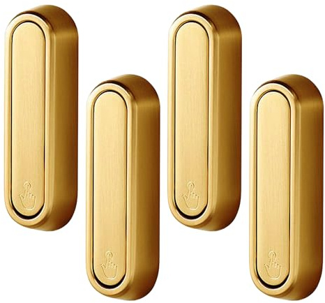 URCheers Vikbara väggkrokar för upphängning, vikbara krokar vägghållare i aluminiumlegering, vikbara klädkrokar med skruvar, vägggarderob, flip down-krokar, hängare för handdukar (4)