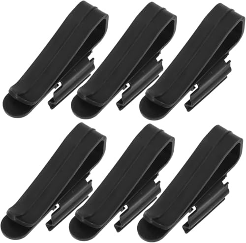 6pcs Fish Tank Water Clamp Aquarium Hose Clips Tube Fixing Clamps Fish Tank Pump Tube Clip for Water Plastic Tool Holder Aquarium Tools Holder Fashion