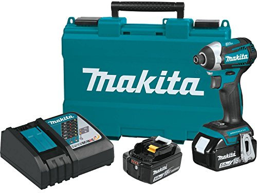 Makita XDT14Z 18V LXT Lithium-Ion Brushless Cordless Quick-Shift Mode 3-Speed Impact Driver, Tool Only,