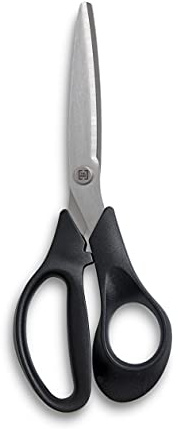 TRU RED 8‑Inch Stainless Steel Scissors, Straight Handle, Right & Left Handed – Office & School Use