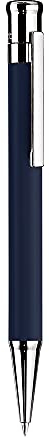 Otto Hutt Bleistift D04 Messing Blau-Platin 13,3cm, Minengröße 0,7mm, 002-11240 Mehrfarbig