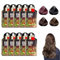 10pcs Satywig Hair Color, Plant Based Hair Dye, Plant Extract Non-Damage Hair Dye Cream, Plant Bubble Hair Dye Sham, Bubble Plant Hair Dye (Coffee)