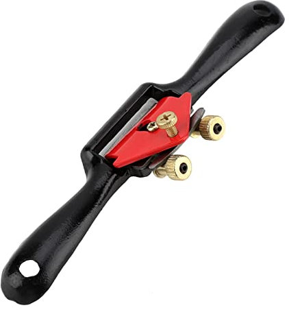Schabhobel, Verstellbare Metallklinge Schweifhobel, kantenhobel holz, Verstellbarer Handkantenhobel, Hobelwerkzeug zum Abschneiden, bequemer Griff