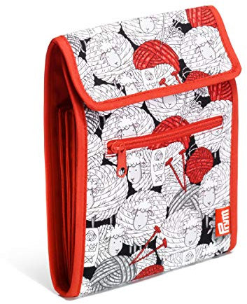 Prym 612038 Rundstricknadelmappe Merino, Baumwolle, Multicoloured, Einheitsgröße