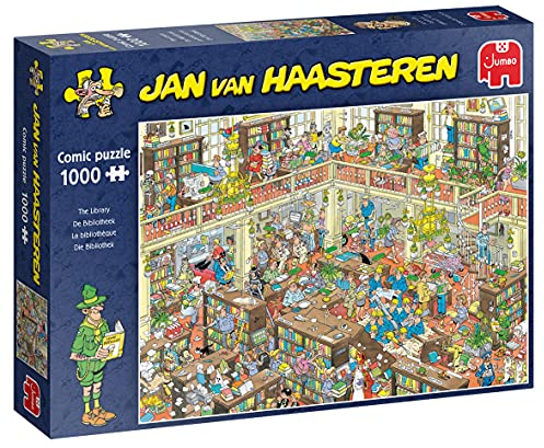 Jan van Haasteren The Library 1,000 Piece Puzzle