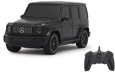 JAMARA Mercedes-AMG G63 1:24 2,4GHz - offiziell lizenziert, bis zu 1 Stunde Fahrzeit bei ca. 9 Km/h, perfekt nachgebildete Details, hochwertige Verarbeitung