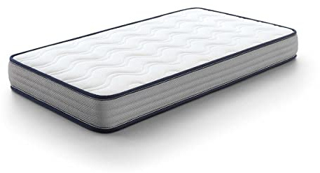KUO Baby - Baloo Kinderbettmatratze | Schaumstoff- und viskoelastische Matratze | Wendbar, hygienisch und atmungsaktiv | 140x70 cm