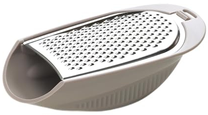 Cosmoplast 8002953061048 Grattugia Formaggio Acciaio Inox, Inossidabile