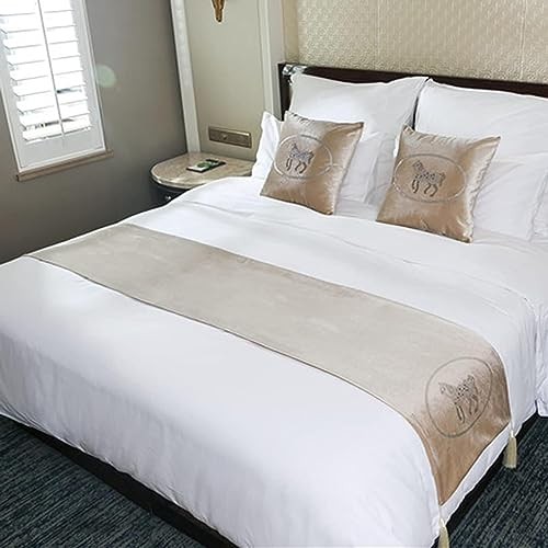 Bett Läufer Bett Läufer Schal Samt Pferd Muster Diamant Bettfahne Bettwäsche Bettdecke Betthandtuch Hotel Umarmung Kissenbezug Bettschwanz Kissen Für Schlafzimmer Hochzeit Zimmer ( Color : 9 , Size :
